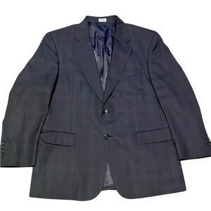 Jos. A. Bank Signature Collection 100% Wool Sport Coat Blazer 42 Short Plaid
